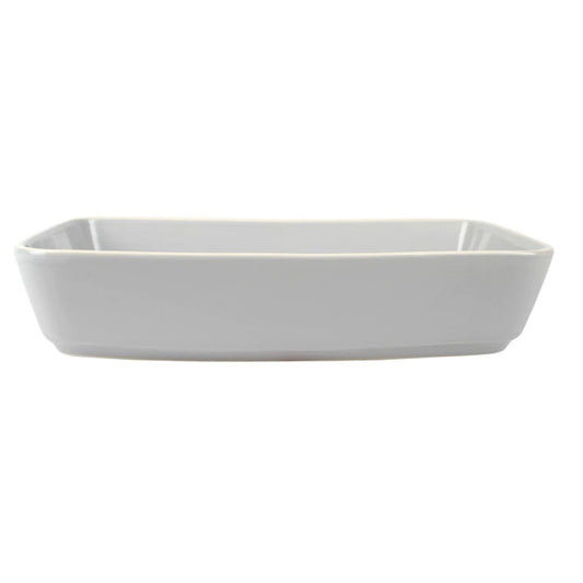 Chroma Light Gray Rectangular Baker