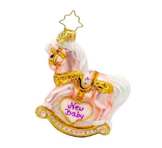 Baby's First Christmas Filly Gem