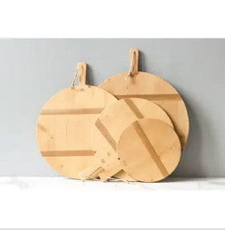 Round Pine Charcuterie Board Large