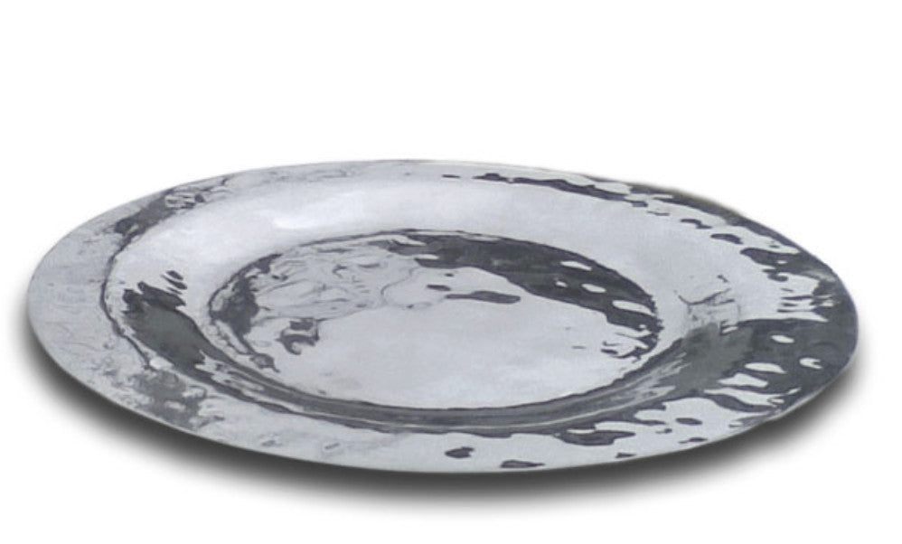 Hammered Round 9" Serving Tray