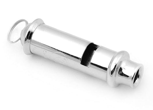Large Bobby Whistle Key Chain w/ Personalized Disc