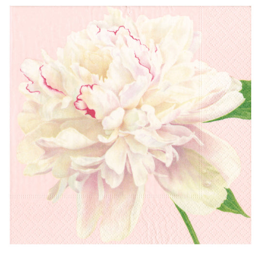 Duchess Peonies Blush Napkin Cocktail