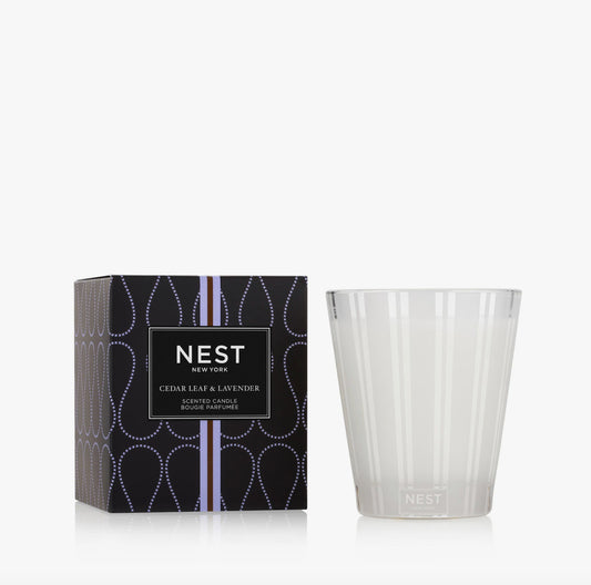 NEST Scented Candle- Cedar Leaf & Lavender