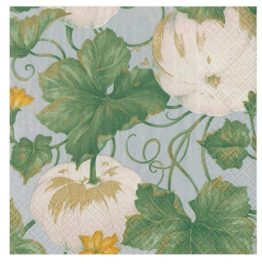Heirloom Pumpkins Grey/White Guest Towel
