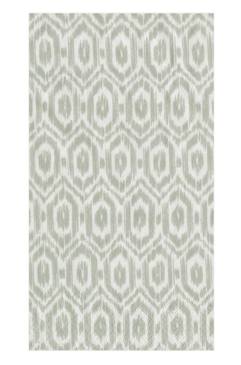 AMALA IKAT GREY GUEST TOWEL