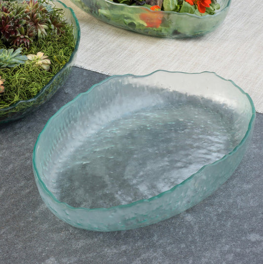 Salt Oval Serving Bowl