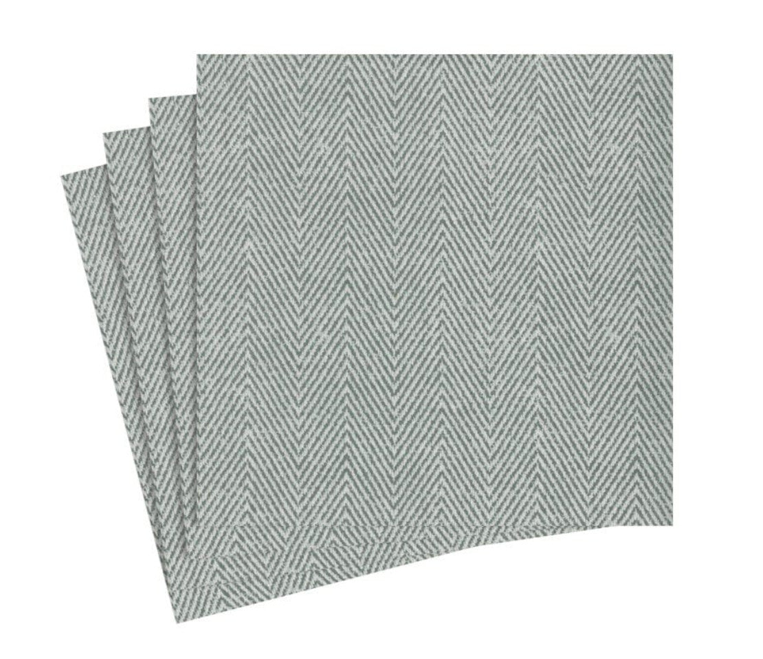 Jute Charcoal Cocktail Napkins