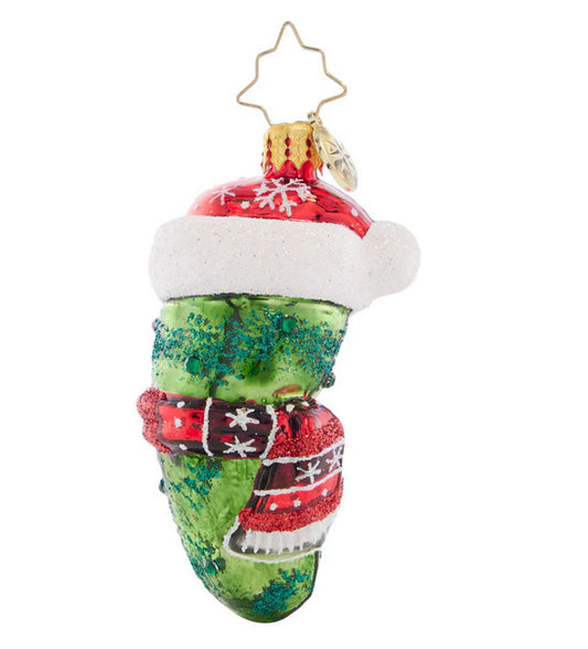 Chilly Christmas Pickle Gem
