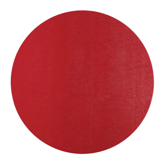 Cranberry Lizard Ttop Placemat Round