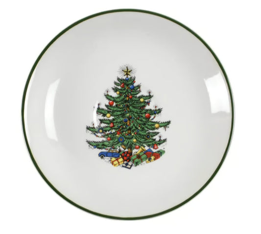 Christmas Tree Bread & Butter Plate
