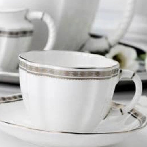 Carlton Platinum Saucer