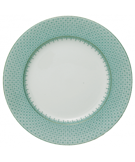 Green Lace Service Plate