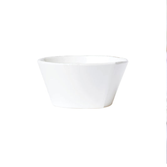 Melamine Lastra White Stacking Cereal Bowl