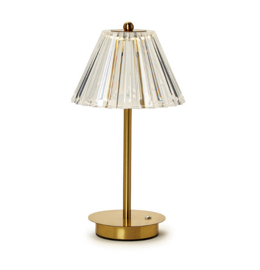 LED Cordless Table Lamp with Acrylic Shade in Gift Box