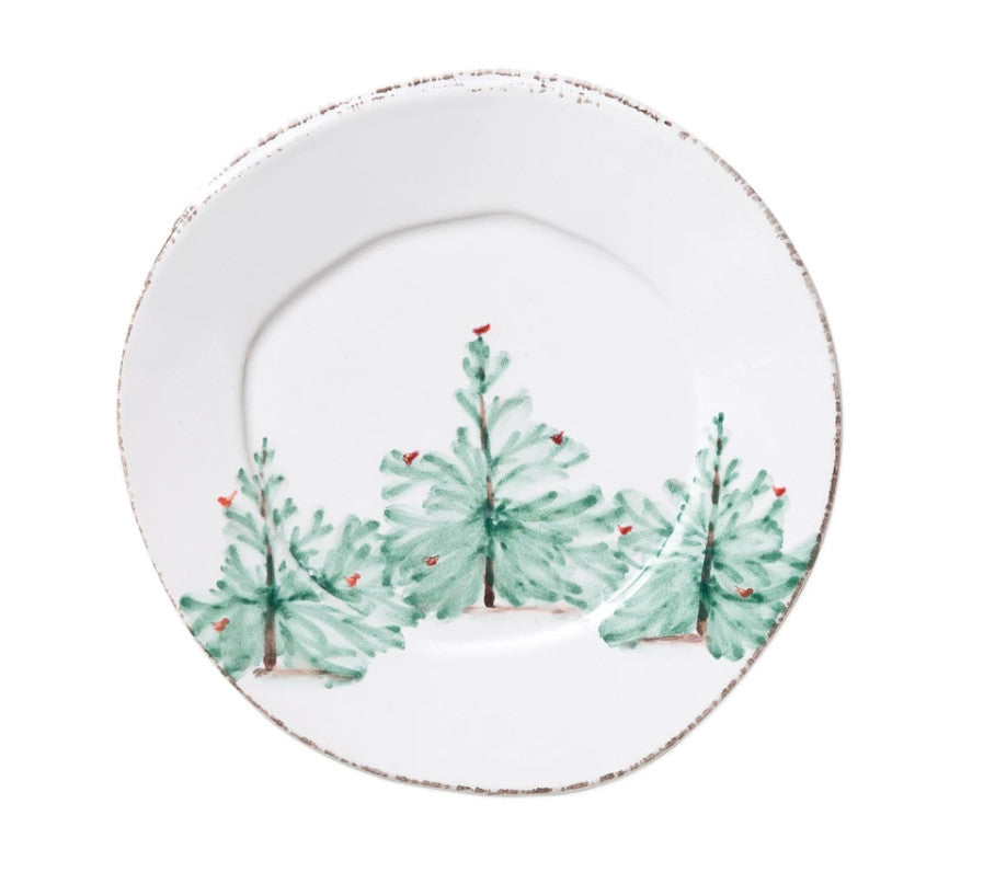 Lastra Holiday Salad Plate