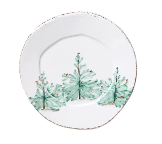 Lastra Holiday Salad Plate
