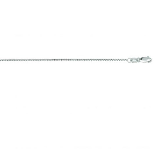 14K 20" Gold 0.75mm Classic Box Chain with Lobster Lock