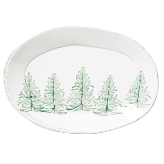 Lastra Holiday Oval Platter