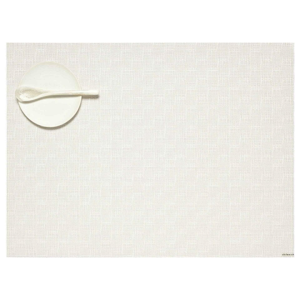 Vanilla Bayweave Rectangle Placemat
