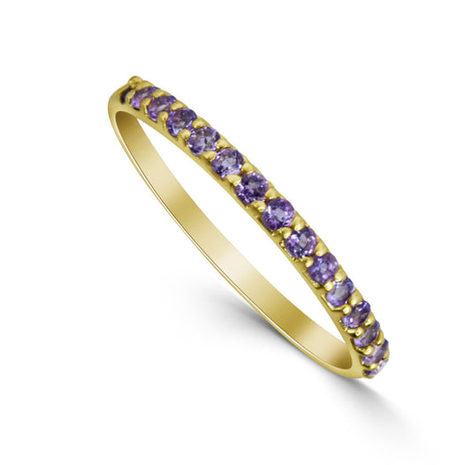 14KY Amethyst Ring