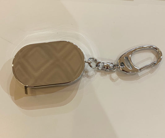 Oval Tape Measure Key Chain