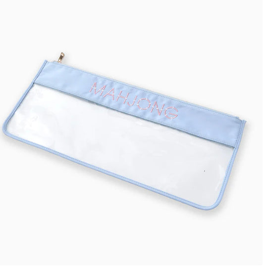 Light Blue Stitched Mahjong