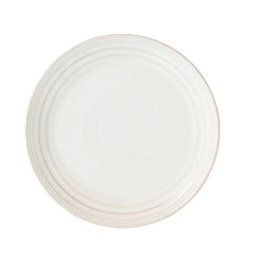 Bilbao Dessert/Salad Plate - Whitewash