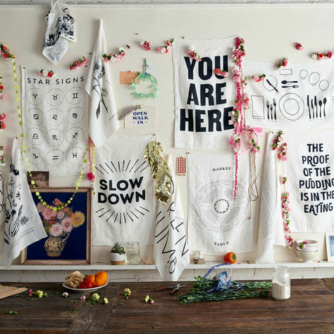 Salt of the Earth Tea Towel