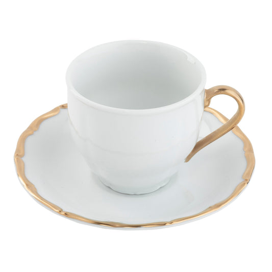 Birmingham Gold Tea Saucer