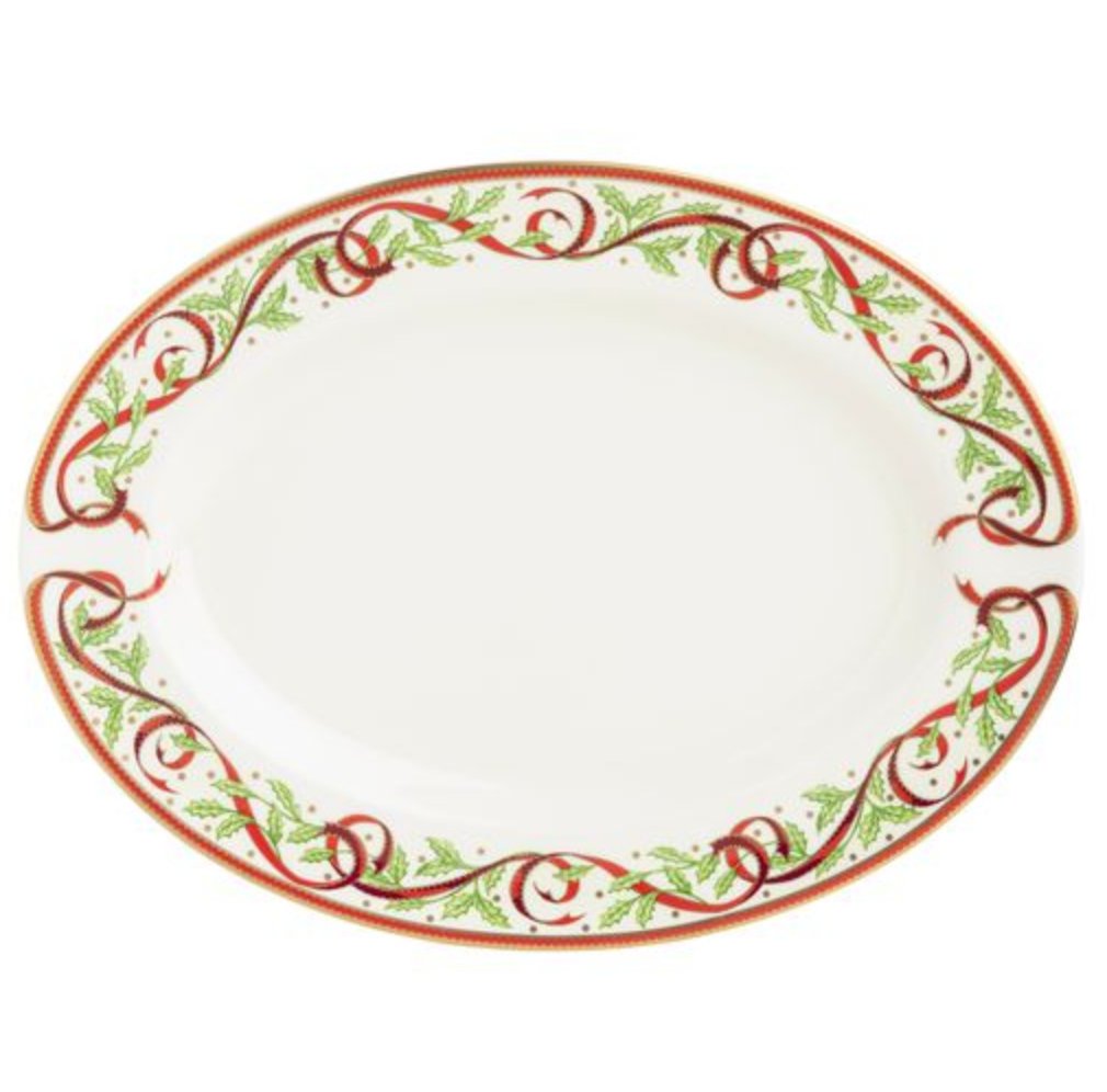 Pickard China Winter Festival White Large Platter