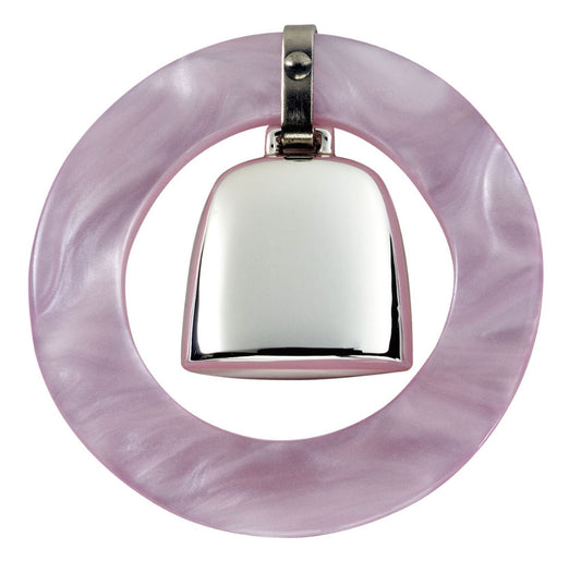 Salisbury Sterling Pink Teething Ring
