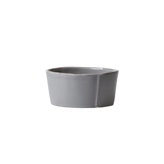 Lastra Gray Condiment Bowl
