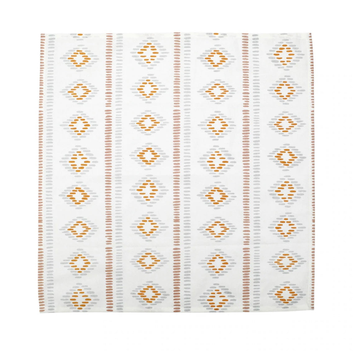 Beige/Gray Napkins-Set of 4