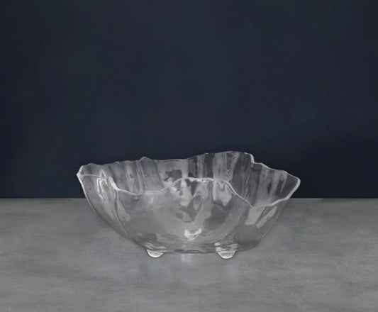 VIDA Acrylic Clear Large Deep Bowl