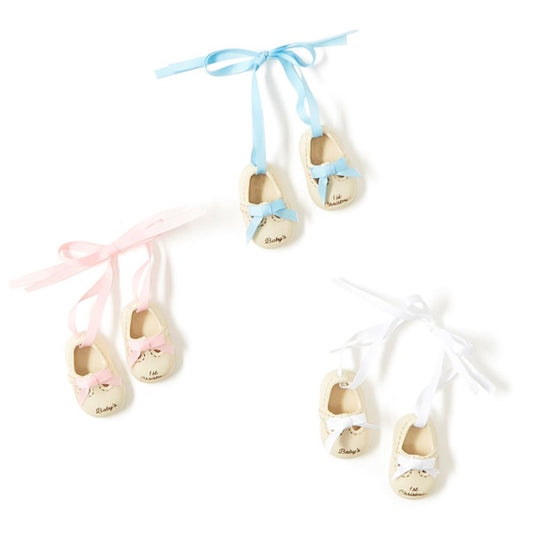 Pair of Baby Shoes Baby's First Christmas