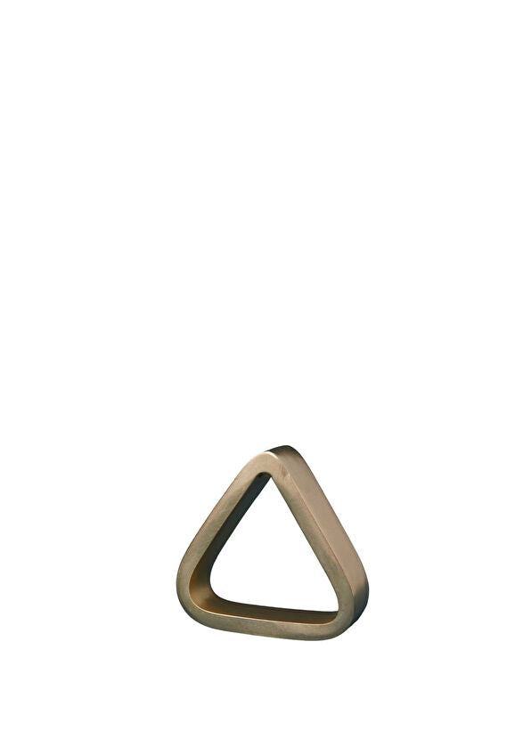 Triangle Napkin Ring, Gold