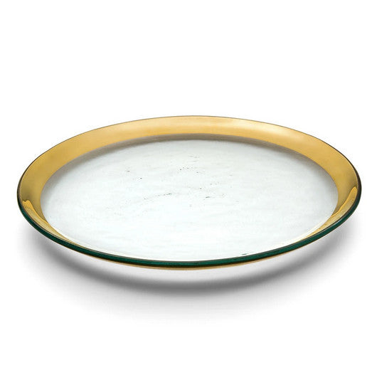 Roman Antique Gold Buffet Plate