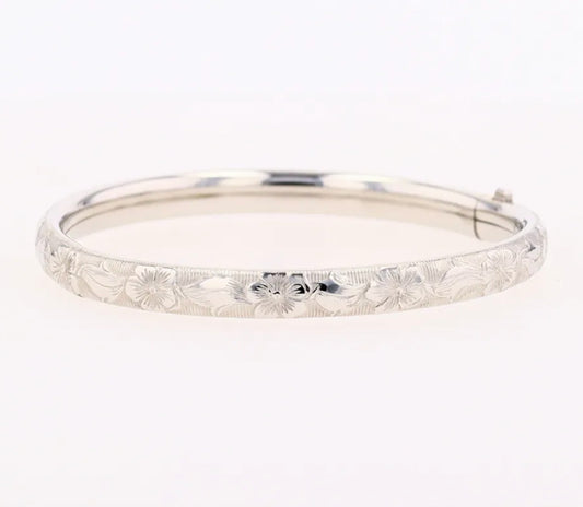 SS Floral Child Bracelet