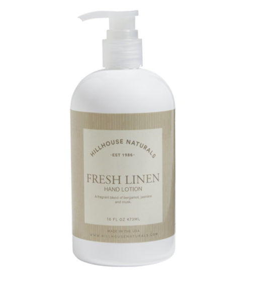 FRESH LINEN HAND LOTION 8.25oz
