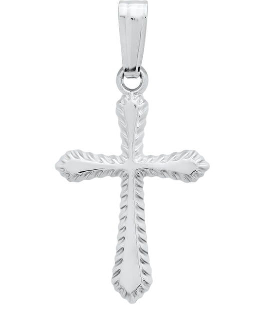SS Rope Edge Flare Cross