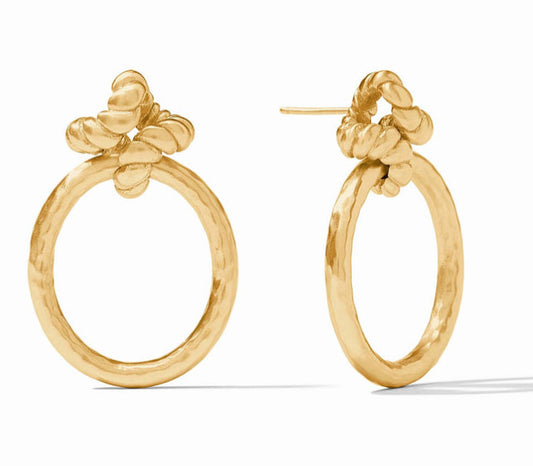 Nassau Doorknocker Earring