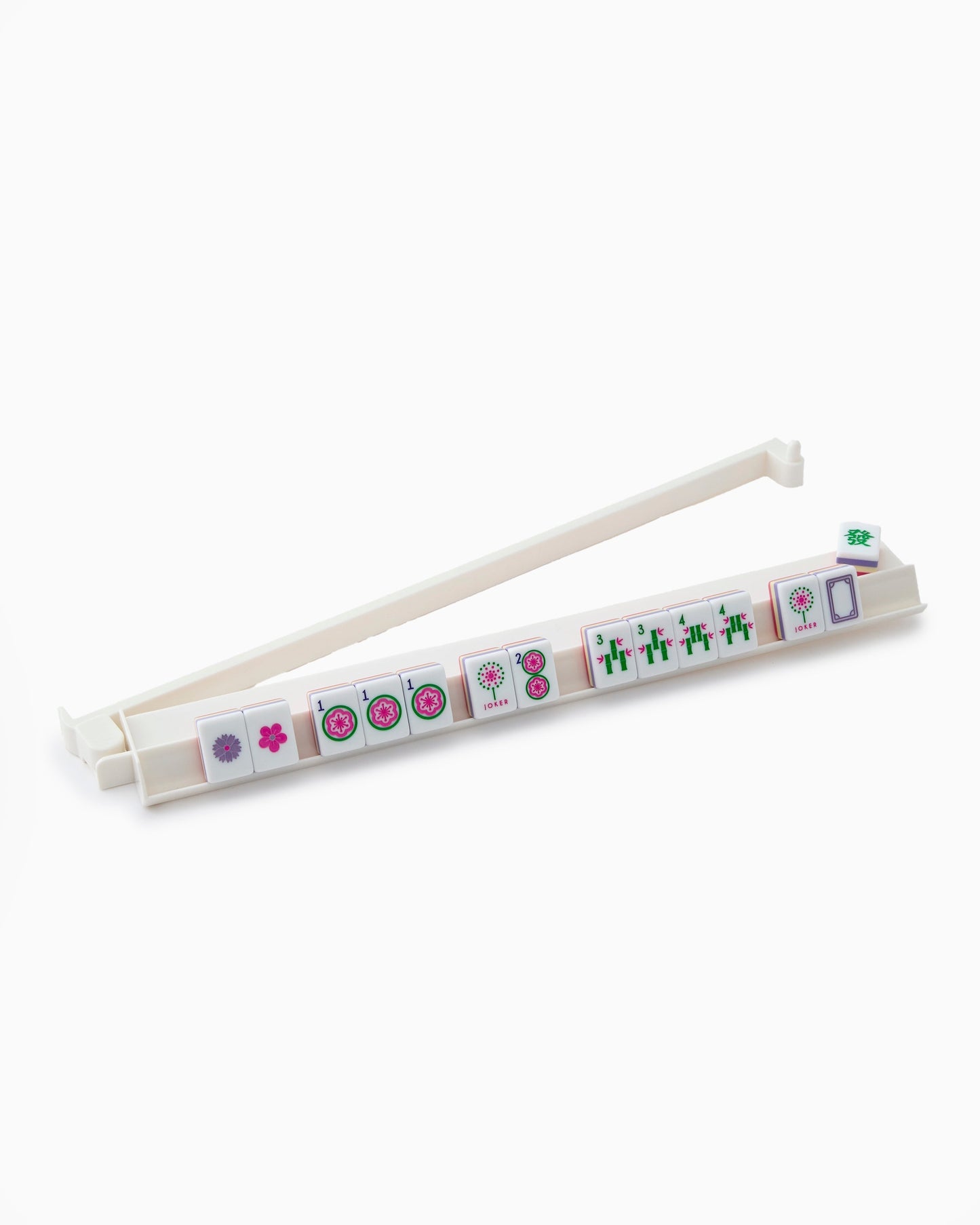 White Acrylic Rack & Pusher Set