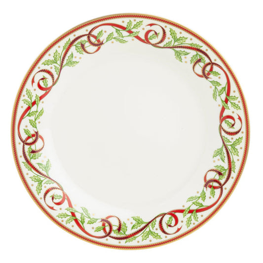 Pickard China Winter Festival White Dinner Plate