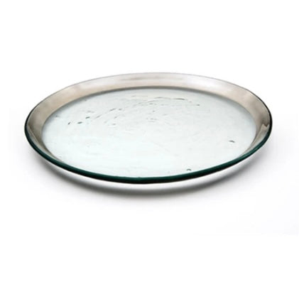 Roman Antique Platinum Salad Plate