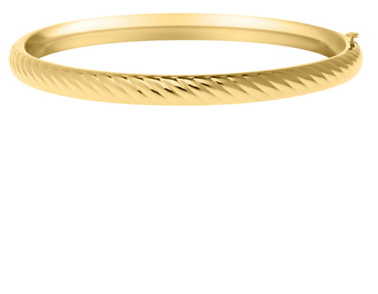 14K GF Swirl Baby Bracelet