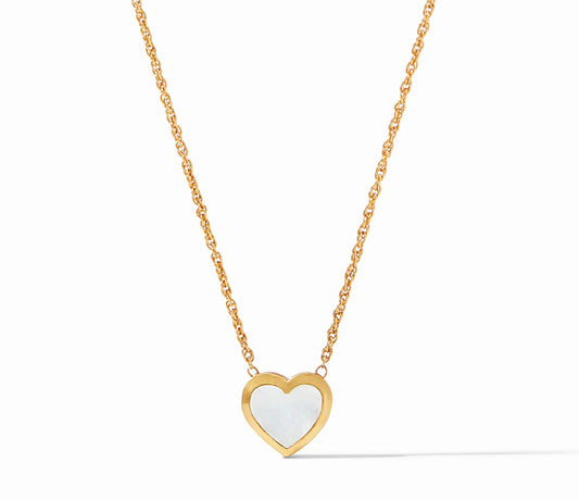 Heart Solitaire Necklace