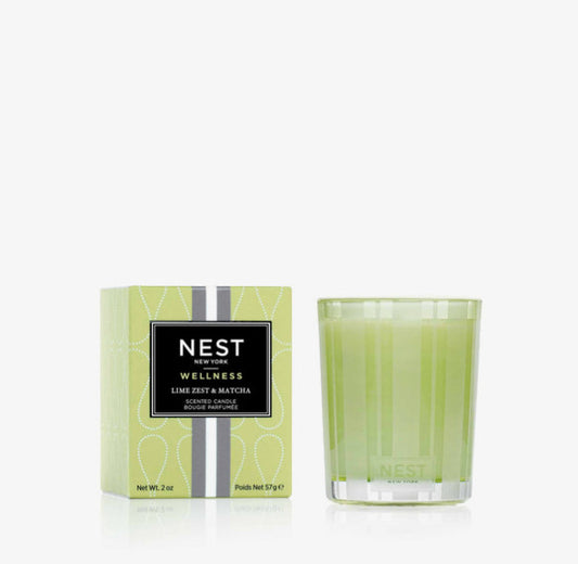 NEST Lime Zest & Matcha Votive
