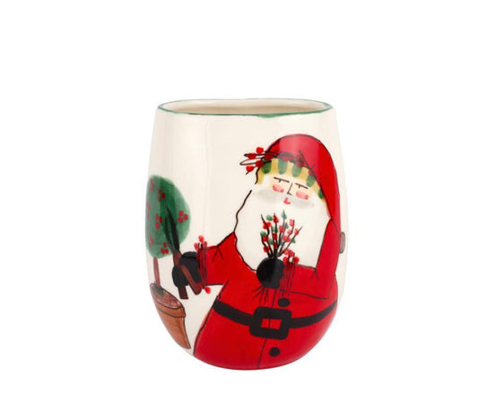 Old St. Nick Small Vase