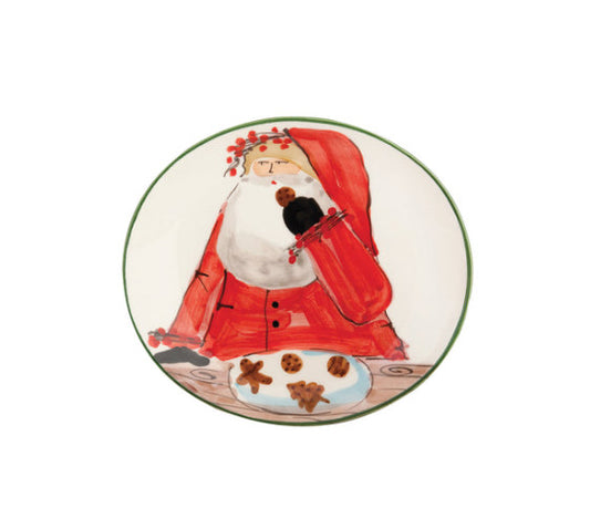 Old St. Nick Cookie Plate