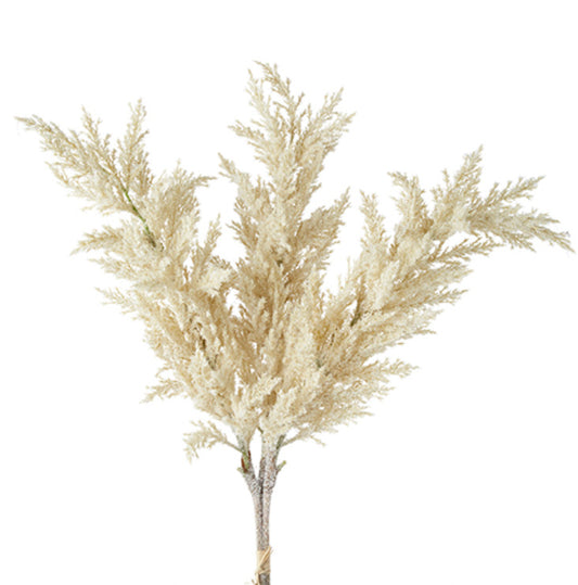 34" Iced Pampas Grass Bundle